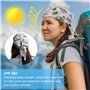 4 Pièces Bandana de Cyclisme, Bandana Homme Sport Respirant Bonnet sous Casque de Vélo Séchage Rapide, UV Protection Bandanas Sk