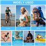 4 Pièces Bandana de Cyclisme, Bandana Homme Sport Respirant Bonnet sous Casque de Vélo Séchage Rapide, UV Protection Bandanas Sk