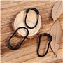 Alomejor 10Pcs / Pack Tirettes de Fermetures Tire Zip Cordon Zipper Pull Cordon de Tirage en Plastique pour Curseur de Fermeture