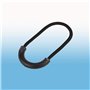 Alomejor 10Pcs / Pack Tirettes de Fermetures Tire Zip Cordon Zipper Pull Cordon de Tirage en Plastique pour Curseur de Fermeture