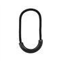 Alomejor 10Pcs / Pack Tirettes de Fermetures Tire Zip Cordon Zipper Pull Cordon de Tirage en Plastique pour Curseur de Fermeture