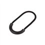 Alomejor 10Pcs / Pack Tirettes de Fermetures Tire Zip Cordon Zipper Pull Cordon de Tirage en Plastique pour Curseur de Fermeture
