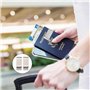 12 Pièces Pinces à Billets en Argent Pince à Billets en Métal Mince Porte-Carte de Crédit en Acier Inoxydable pour Hommes Femmes