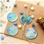 Perles de Cire à Cacheter 380 Pièce Cire d'Étanchéité kit de sceau de cire pour les Invitations de Mariage(15 Couleurs)