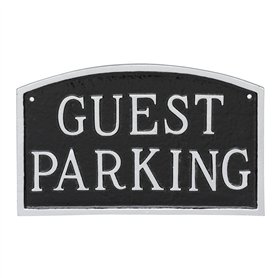 Montague Metal Products Plaque signalétique en forme d'arche de parking pour invité