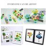 YURROAD Quilling Kit Complet Débutant Adulte, 1860 Bandes Quilling Papier 3mm/5mm/10mm Largeur et Outils Quilling Gabarit Quilli