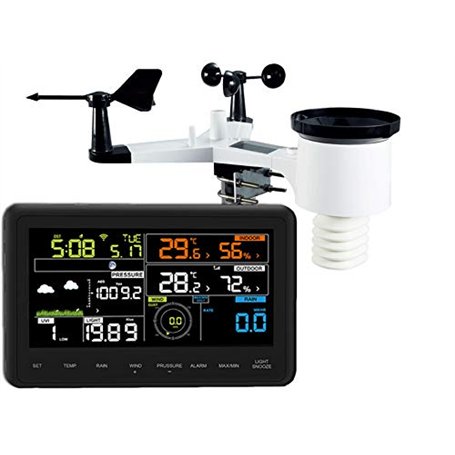 Professional station météo sans fil Froggit WH3000 SE (Edition 2018) - Internet WiFi Station météorologique