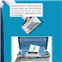 Rutell Pulvérisateur de bidet électrique portable pour femmes et enfants - Portable, rechargeable, réservoir d'eau de 2,3 L, uti