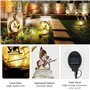 Comius Sharp Lampe Solaire Exterieur Jardin, Decoration Jardin Exterieur - Lampe De Sol Décorative En Métal Imperméable Pour Le 