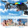 GuKKK 4K Mini Drone Caméra Pliable Active d'évitement d'obstacles
