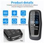 GuKKK 3 EN 1 TENS EMS Electrostimulateur Musculaire de Canaux Double pour le soulagement de la douleur, la stimulation musculair