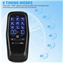 GuKKK 3 EN 1 TENS EMS Electrostimulateur Musculaire de Canaux Double pour le soulagement de la douleur, la stimulation musculair