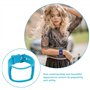 Hemobllo Bracelet De Montre Connectée Pet Étanche Compatible Avec Gear Bandes De Montre Élégantes Et Pour Femmes Et Hommes Comme