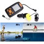 sonde de sonar Portable Fish Finder Haute définition leurre de pêche Echo sondeur avec écran LCD 0.4M-100M