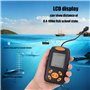 Fish Finder, sonde de sonar Portable Fish Finder Haute définition leurre de pêche Echo sondeur avec écran LCD 0.4M-100M