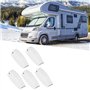Loquet Boucle de Porte de Camping car,porte de RV loquet crochet pour le bagage voyage traînée camping-car bouchons fenêtre supp