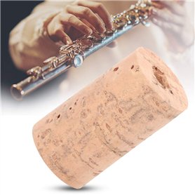 Accessoires de flûte Flasque Liège Flange Head Cork Bouchon de liège naturel Pièce de rechange pour accessoires de flûte Instrum