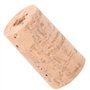 Accessoires de flûte Flasque Liège Flange Head Cork Bouchon de liège naturel Pièce de rechange pour accessoires de flûte Instrum