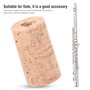 Accessoires de flûte Flasque Liège Flange Head Cork Bouchon de liège naturel Pièce de rechange pour accessoires de flûte Instrum