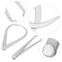 MLMLH Intérieur Extérieur de Étrier, 6 Pouces Jauge de Mesure en Acier Inoxydable, Machiniste Étriers de Joint, Outil de Mesure 