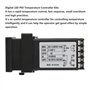 0 1300 Alarme REX-C100 PID LED numérique Régulateur de température Thermostat Kit AC110V-240V