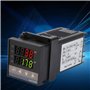 KSTE Regulateur De Temperature, 0 1300 Alarme REX-C100 PID LED numérique Régulateur de température Thermostat Kit AC110V-240V