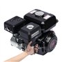 7,5CV Moteur Thermique 4 Temps 212cc Moteur à essence Moteur Karting OHV Monocylindre Moteur Thermique Thermique Moteur de Stand