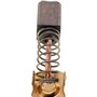 Lot de 2 balais de charbon CB-430 de rechange pour meuleuse d'angle Makita 18 V LXT DGA452 DGA452Z