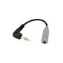 Câble de microphone SC3 de rechange pour adaptateur TRRS vers TRS de 3