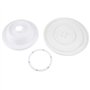 Platine de décoration de gâteaux, plate-forme mate support de gâteau rotatif en plastique gâteau plaque tournante outil de gâtea
