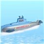 Clockwork Submarine Clockwork Submarine RC Mini Navire de Guerre Enfants Clockwork Water Toys pour Enfants Piscine Salle De Bain