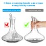 Dazkzooy Billes Acier 1000 pièces - Perles Nettoyantes Réutilisables en Acier 304 Inoxydable 3mm pour Carafe à Vin, Décanter Bou