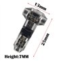 10 pcs Basse Tension T Tap 2 Connecteurs de Fil électrique 2 Voies 2 sans Soudures sans Dénudage pour Branchement de Mi-portée 2