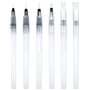 Bessy shop Stylo Pinceau Aquarelle,6 pièces Pinceau à Réserve d'eau Pinceau Aquarelle Pinceau Rechargeable avec réservoir d'eau 