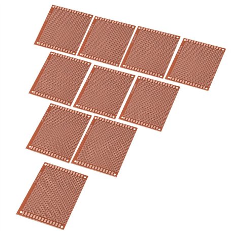 Circuit imprimé universel pour expériences électroniques et prototype de bricolage PCB simple face 10 pièces/ensemble 7x9cm