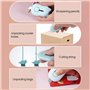 WOLMIK Lot de 6 mini cutters universels rétractables - Mini couteau utilitaire portable - Couteau de papeterie pour enveloppe, p