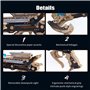 Funwetrike Puzzle en bois 3D - Modèle d'assemblage d'arbalète - Steampunk fabriqué à la main - Puzzle mécanique en bois - Casse-