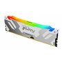Kingston FURY Renegade RGB XMP 96GB 6000MT/s DDR5 CL32 DIMM Mémoire pour PC de Gamer Module Simple Kit de 2 - KF560C32RSAK2-96