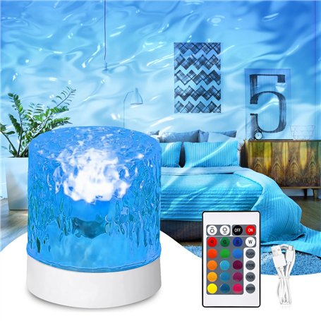 Projecteur Ciel étoilé: 16 Couleurs Lampe Océan