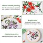 Motif Colibri et Fleurs Kit Broderie