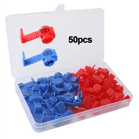 QitinDasen 50Pcs Rapide Épissure Fils Connecteurs Set