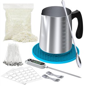Kit de fabrication de bougies - contient un pot de fonte de 900ML