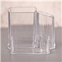 Organiseur de maquillage 3 sections en acrylique pour maquillage, maison, bureau, salle de bain