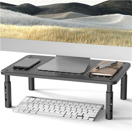 PUTORSEN Métal Moniteur Stand - Support Ordinateur Portable