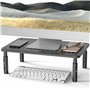 PUTORSEN Métal Moniteur Stand - Support Ordinateur Portable
