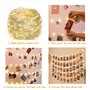 nnn Guirlande Lumineuse Photo, 12M 100LED Batterie Alimenté Photo Agrafe Fée Lumières Avec 50 Clips pour Décoration de Chambre, 