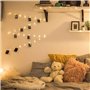 nnn Guirlande Lumineuse Photo, 12M 100LED Batterie Alimenté Photo Agrafe Fée Lumières Avec 50 Clips pour Décoration de Chambre, 