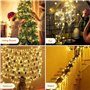 nnn Guirlande Lumineuse Photo, 12M 100LED Batterie Alimenté Photo Agrafe Fée Lumières Avec 50 Clips pour Décoration de Chambre, 