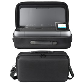 Housse de Transport Rigide pour HP OfficeJet 250 Imprimante Tout-en-Un Portable (CZ992A) – Sacoche avec bandoulière Amovible