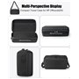 Housse de Transport Rigide pour HP OfficeJet 250 Imprimante Tout-en-Un Portable (CZ992A) – Sacoche avec bandoulière Amovible, Co
